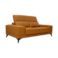 Half Thick Genuine Leather 2 Seater Sofa M206